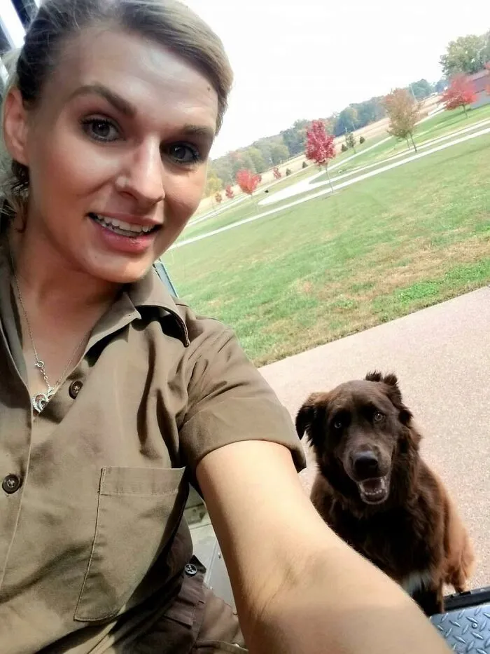 35 Conductores de UPS que se encontraron perros en sus rutas y compartieron las fotos en este grupo (Nuevas imágenes)