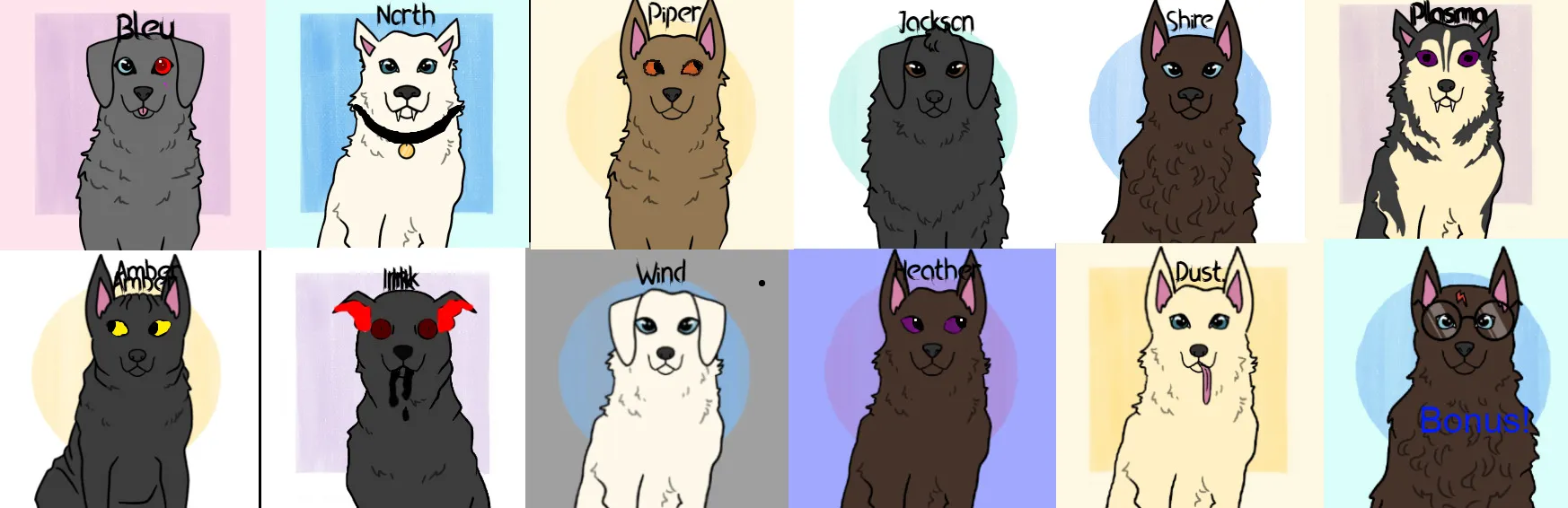 Hey Pandas, I Challenge You To Edit/Fix/Draw My Current Book Characters.