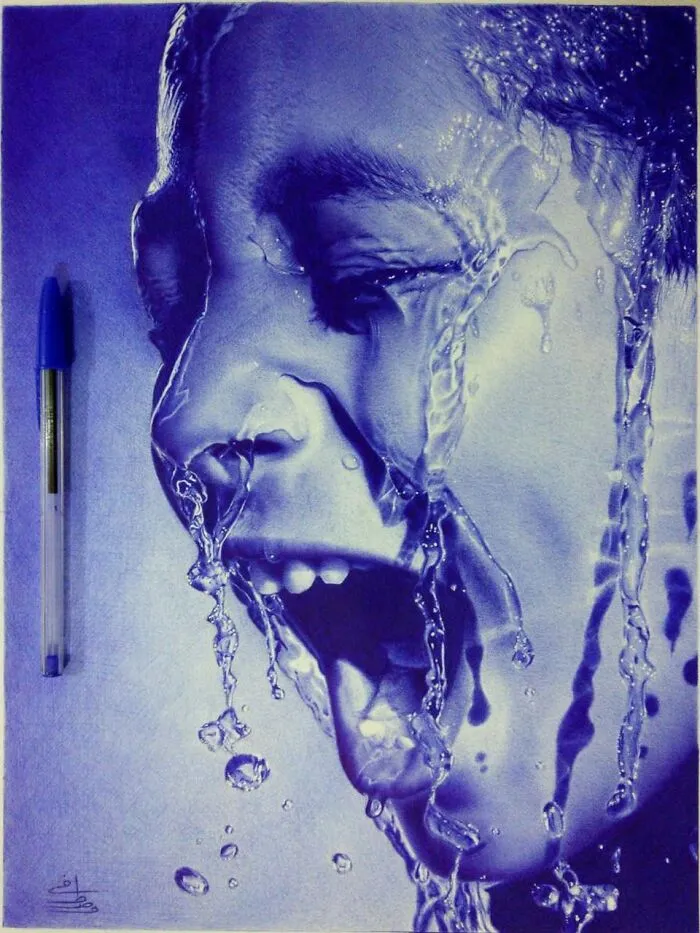 43 Photo-Like Drawings Made With Ballpoint Pens By Mostafa Khodeir