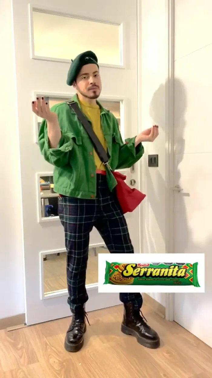 This Designer Goes Viral For Creating Outfits Based On Foods, Drinks, And Cleaning Products (16 Pics)