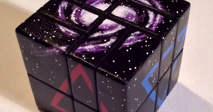 I Make Rubik's Cube Art (25 Pics)