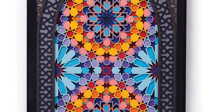 I Made My Childhood Obsession With A Kaleidoscope Into Paper Art (11 Pics)