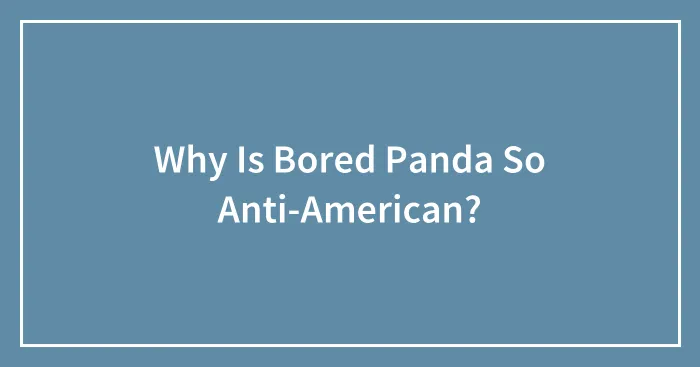 Why Is Bored Panda So Anti-American?