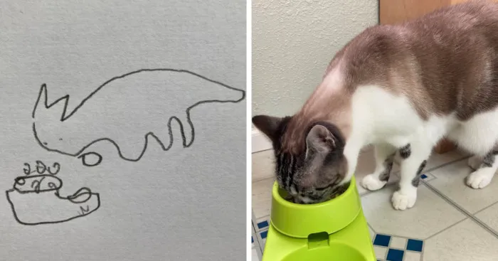 Hey Pandas, Draw An Animal With Your Eyes Closed (Closed)