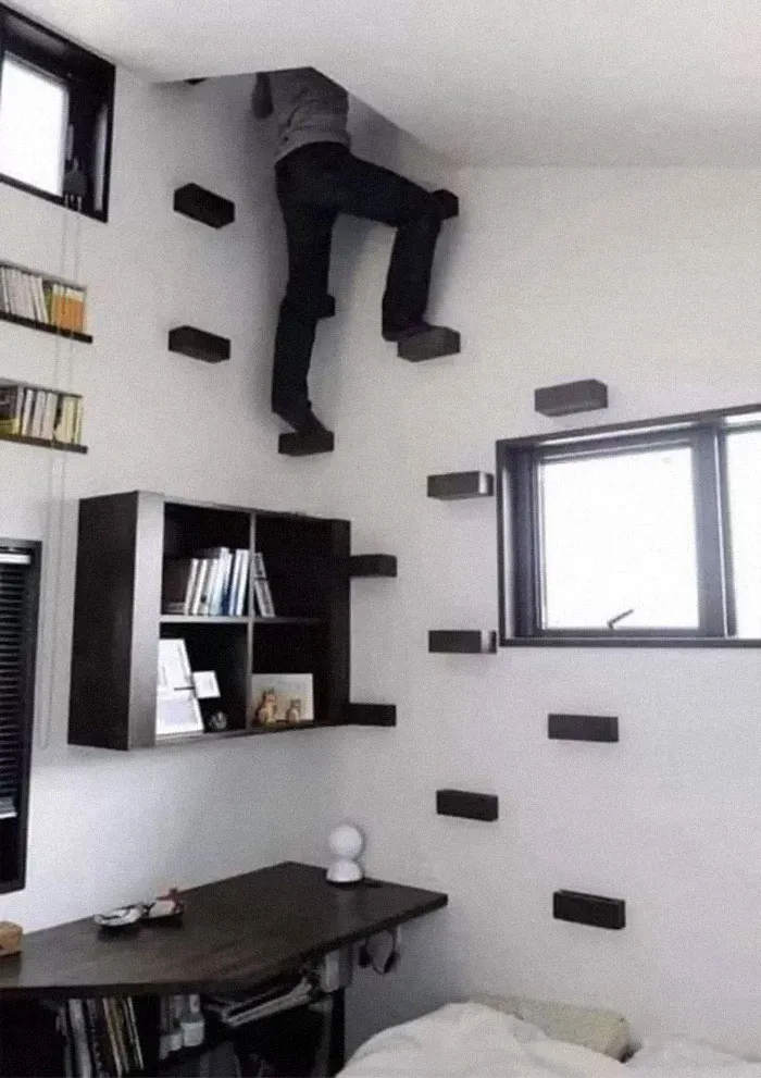 Esta escalera