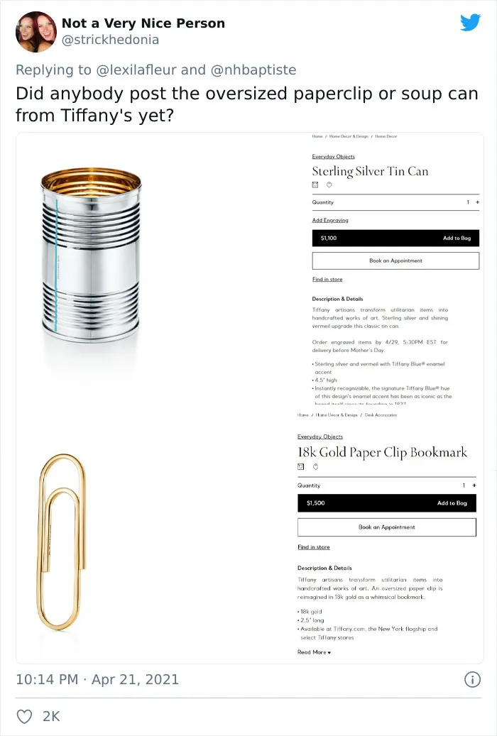 People Show The Ridiculous Items They Found While Shopping High-End, And Each Of Them Is Funnier Than The Other (30 Pics)