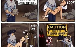 31 "Goofy" Comics About How Gods Deal With Everyday Problems