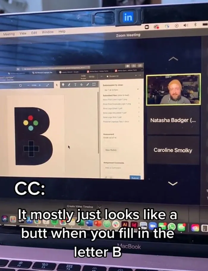 Graphic Designer Goes Viral For Hilariously Roasting His Students' Work