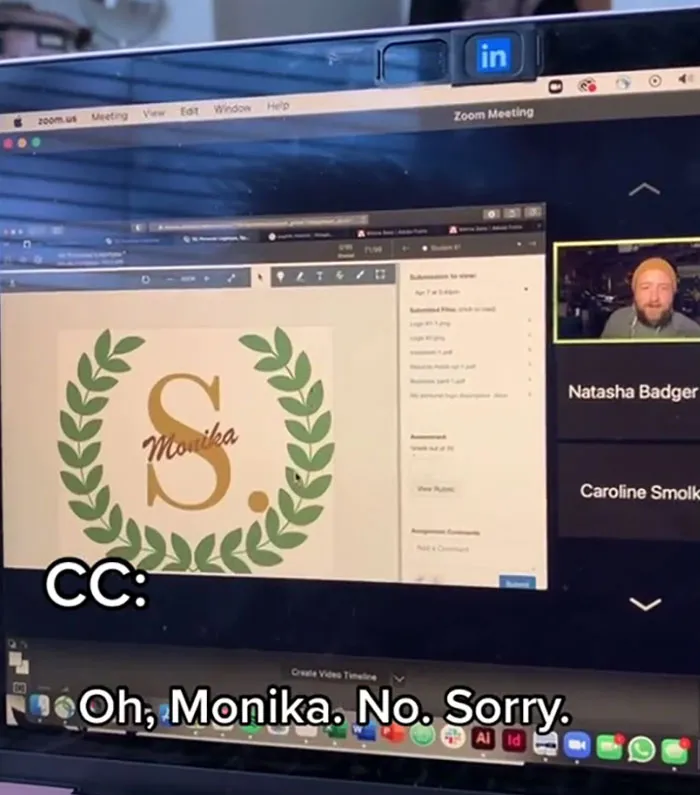 Graphic Designer Goes Viral For Hilariously Roasting His Students' Work