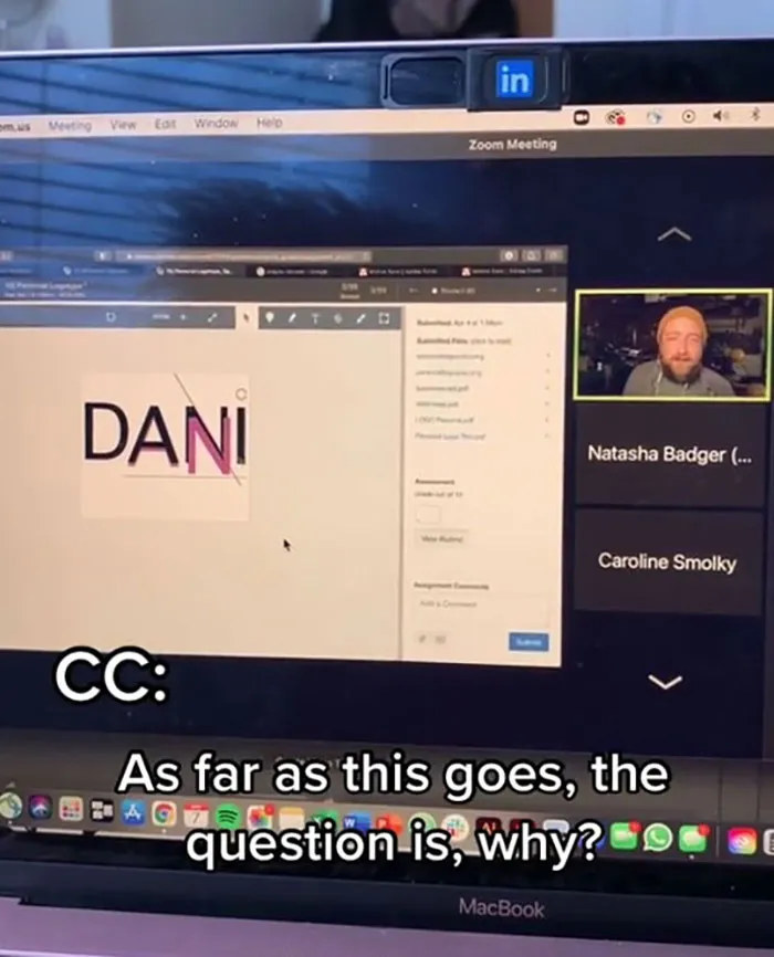 Graphic Designer Goes Viral For Hilariously Roasting His Students' Work