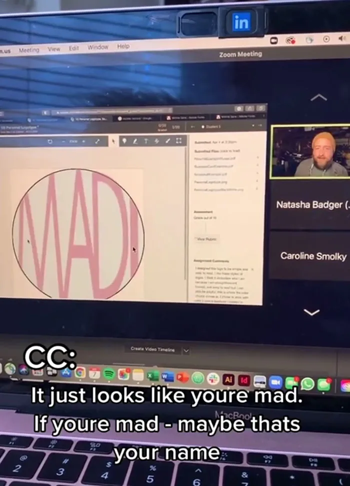 Graphic Designer Goes Viral For Hilariously Roasting His Students' Work