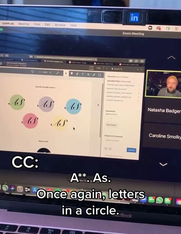 Graphic Designer Goes Viral For Hilariously Roasting His Students' Work