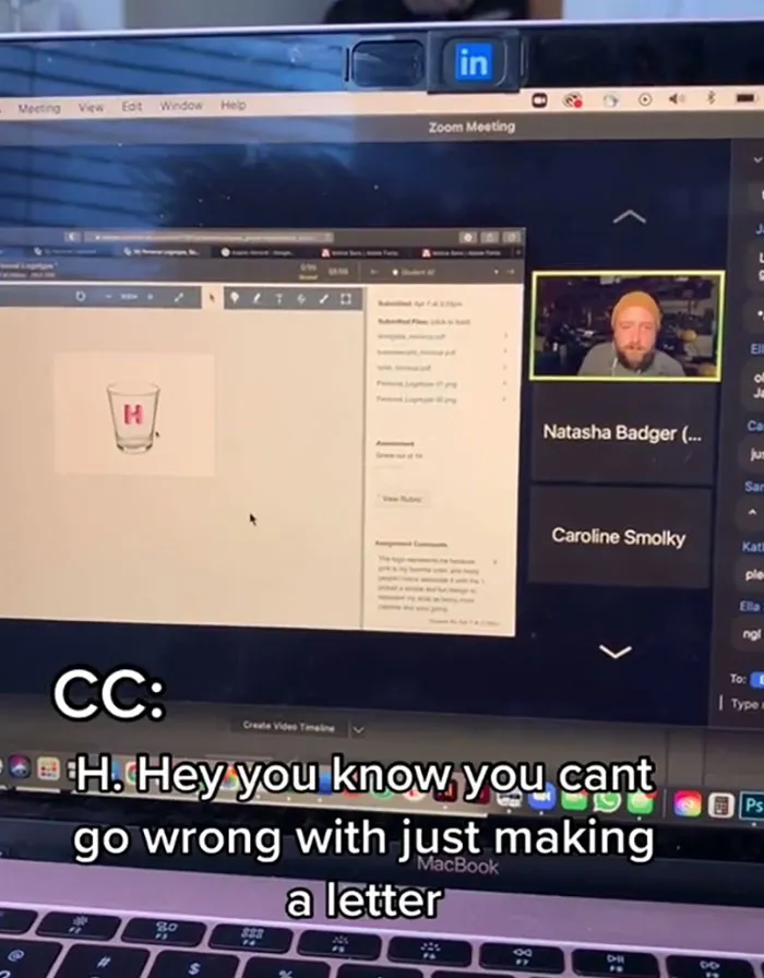 Graphic Designer Goes Viral For Hilariously Roasting His Students' Work