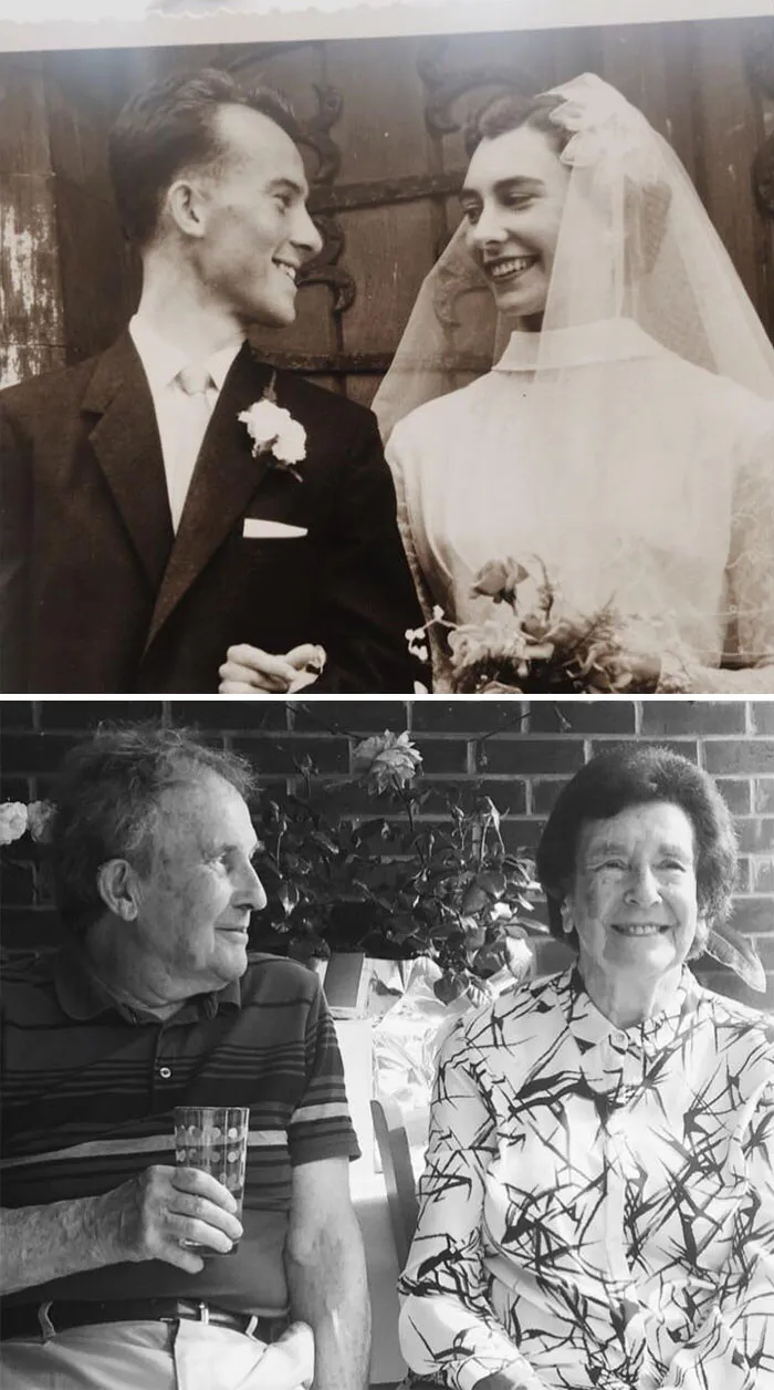 60 Years On And My Grandad Still Looks At My Granny With So Much Love