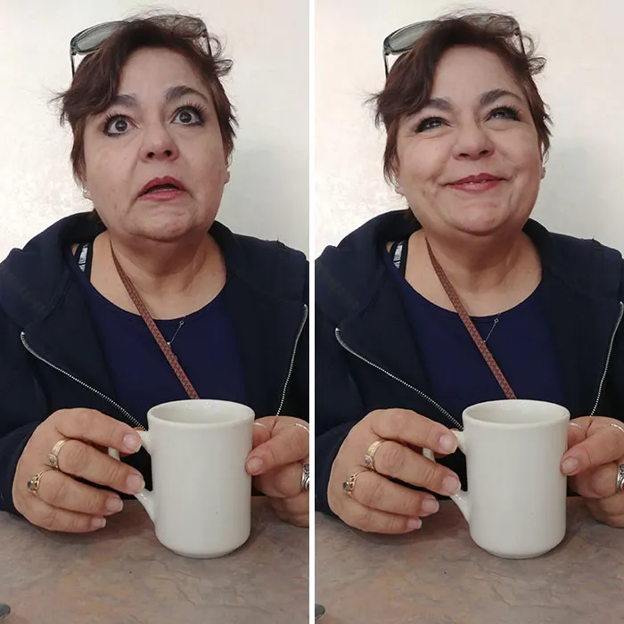 Mi esposa, antes y después de decirle “Te amo”