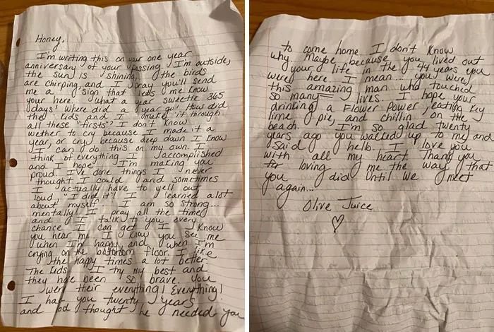 My Mother-In-Law Found A Message In A Bottle Washed Up On The Beach This Weekend. East Coast