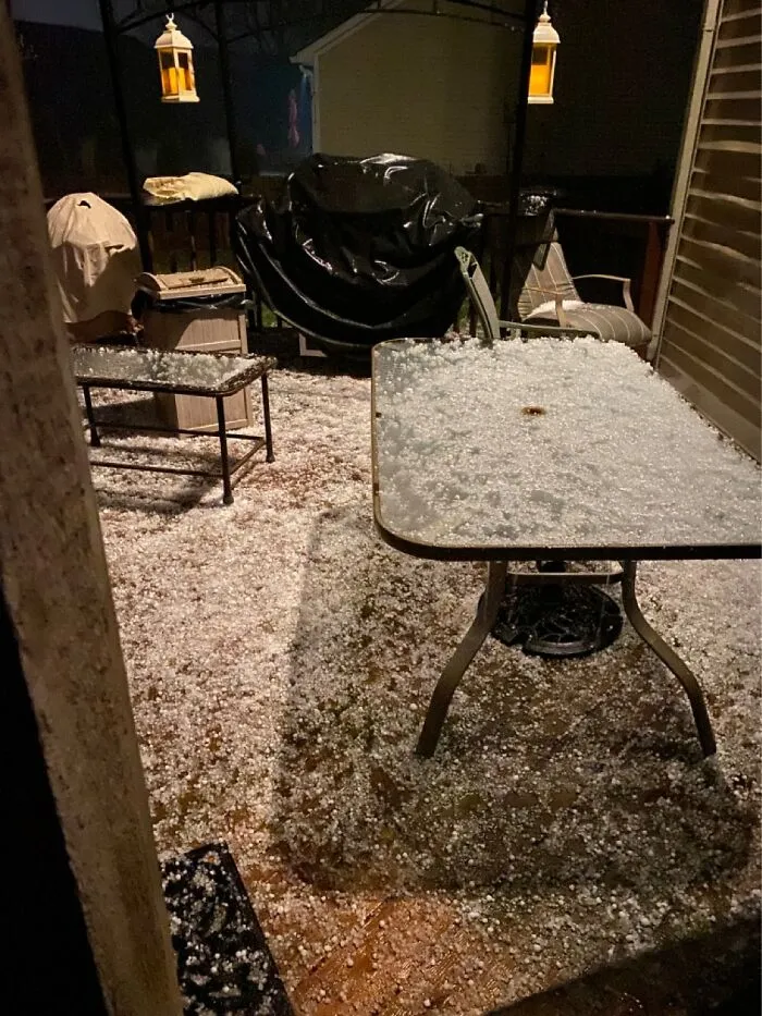 That. Is. Hail.