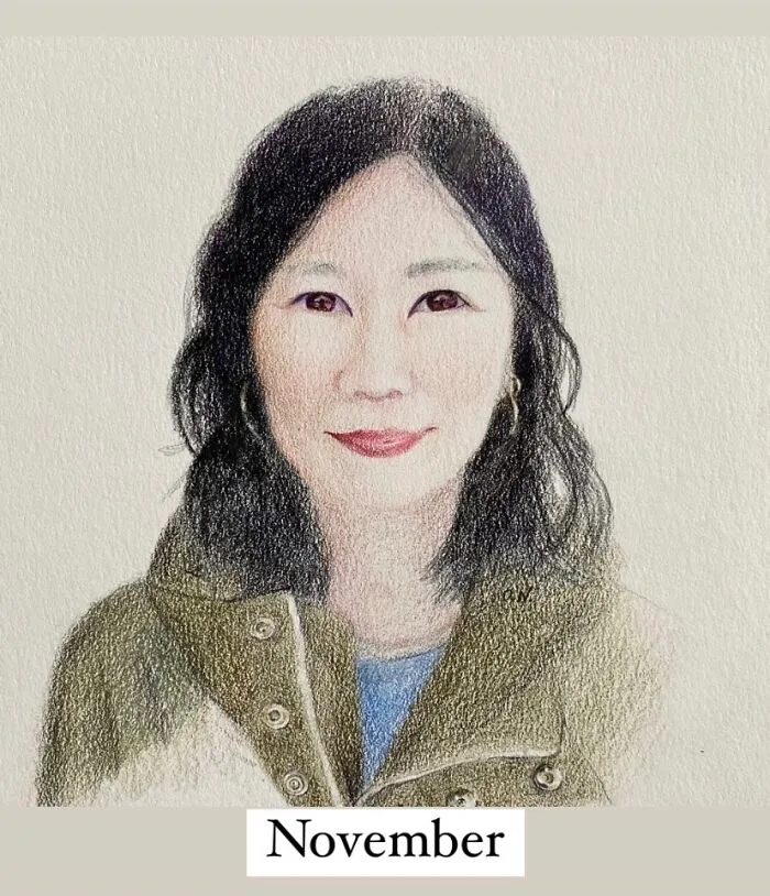 I Used Colored Pencils To Make 12 Portraits Of My Friends For A Whole Year