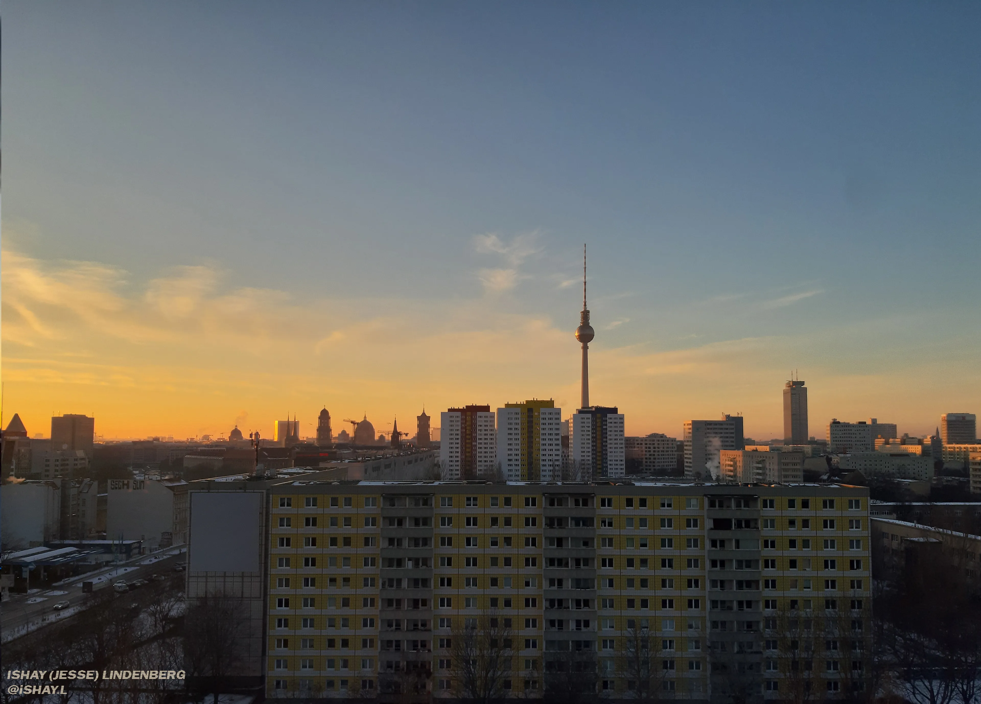 One Year Of Berlin Sunsets From My Window