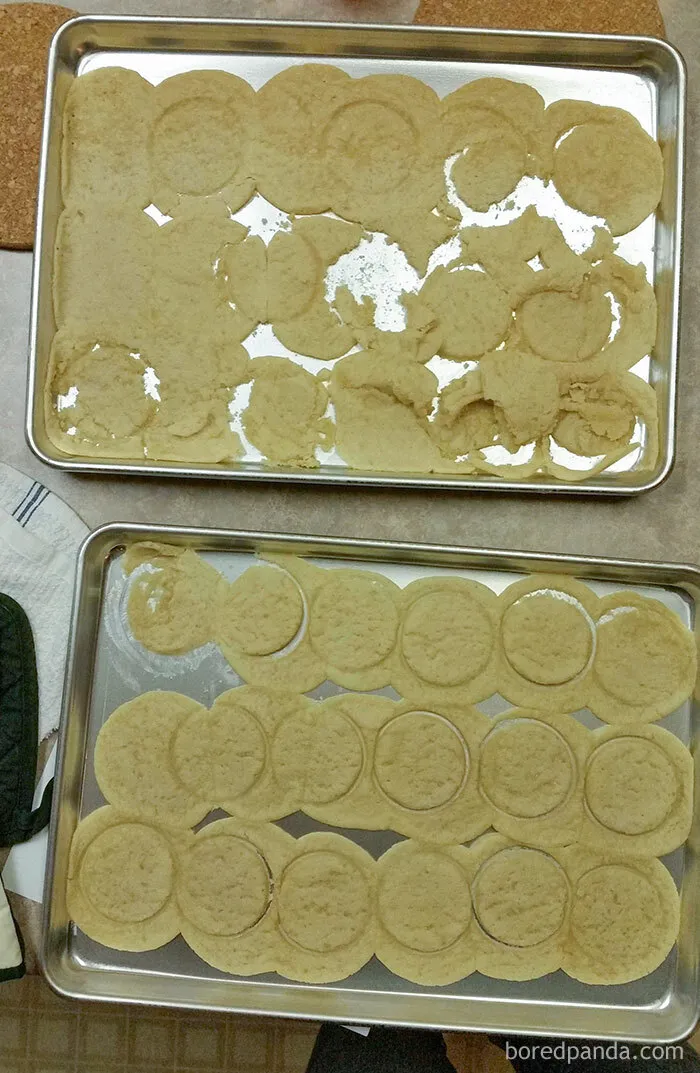 Mi suegra intentó hacer galletas estando borracha