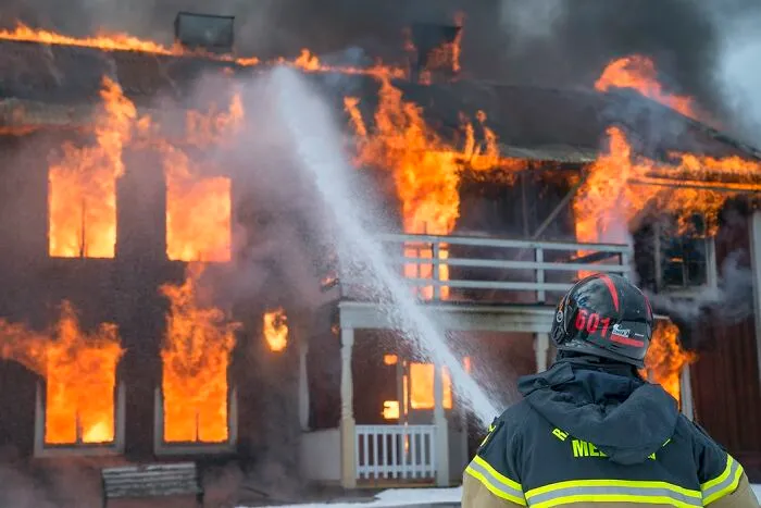 Mil Burned Down Our House And Got Arrested
