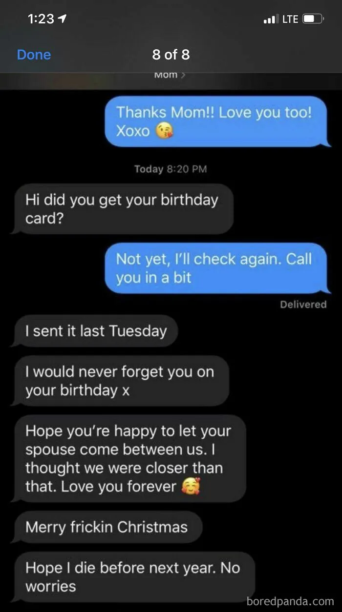 My Mil To My Spouse