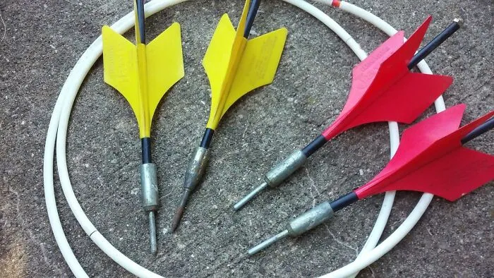 We Used To Play Dodge Jarts. Yes, All The Toys Wanted To Kill You In The 70's