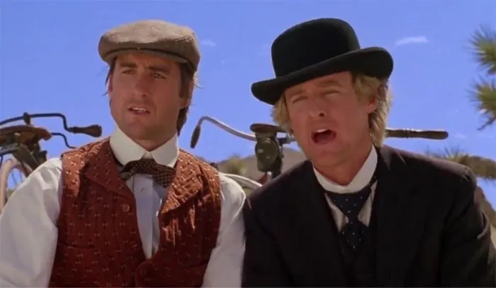 Los hermanos Wilson interpretaron a los hermanos Wright en La Vuelta al Mundo en 80 Días (2004)