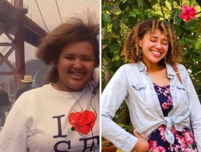 De los 13 a los 26. Me sigo cortando yo el pelo, pero ahora mejor