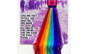 I Combine Photography, Embroidery, Acrylics And Writing To Create Unique And Inspirational Art