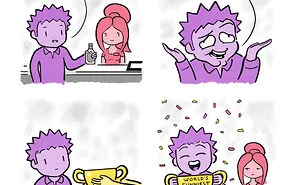 50 Light-Hearted Comics With A Sudden Twist By Yanni Davros
