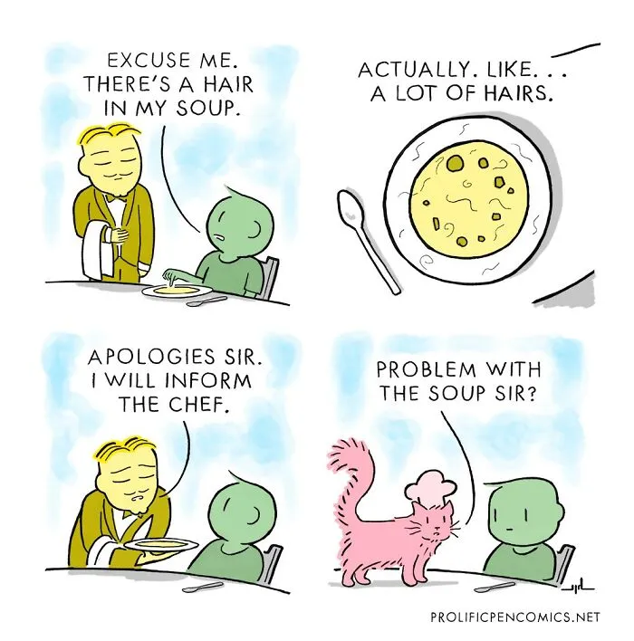 50 Light-Hearted Comics With A Sudden Twist By Yanni Davros
