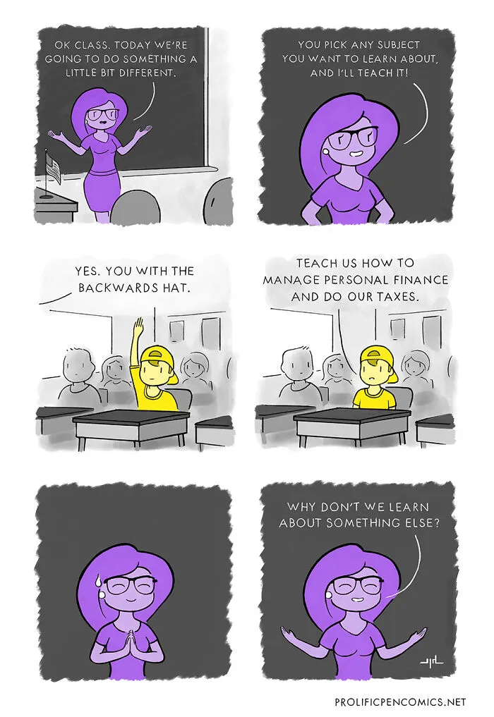 50 Light-Hearted Comics With A Sudden Twist By Yanni Davros