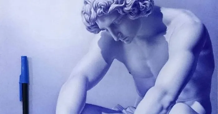 43 Photo-Like Drawings Made With Ballpoint Pens By Mostafa Khodeir