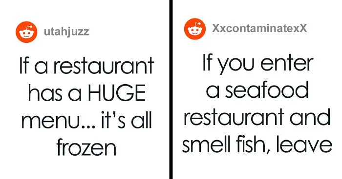 30 Chefs Reveal Restaurant "Red Flags" That Indicate You Should Eat Somewhere Else