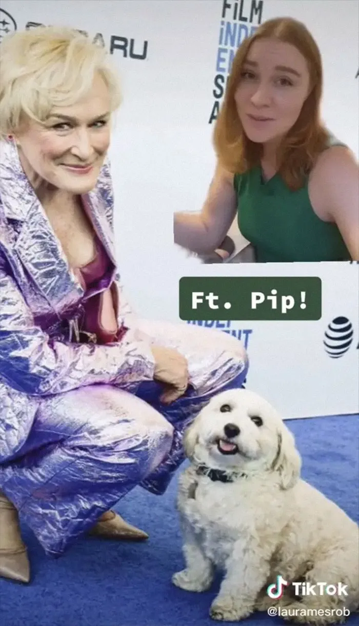 Glenn Close - Descrita por una camarera