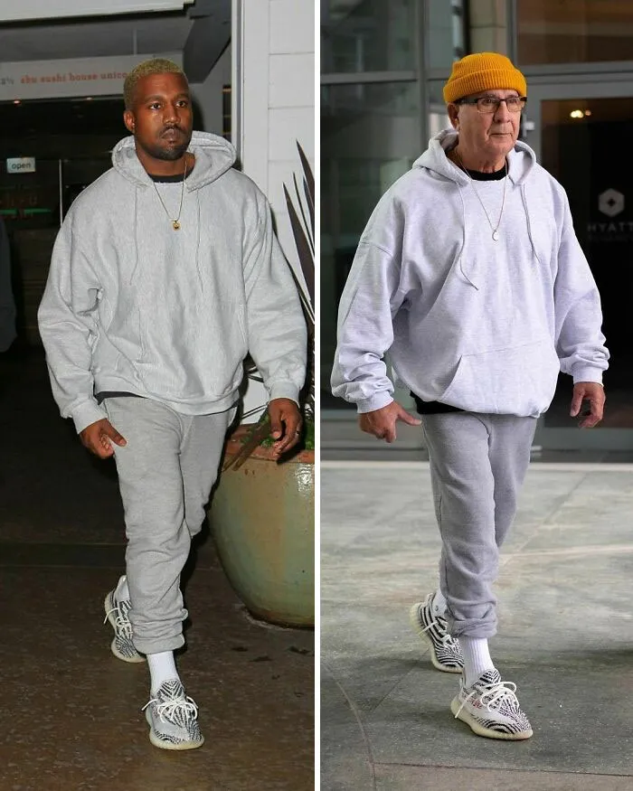 Guy Shares His Grandpa's Celebrity Style Recreations, Gets 1 Million Instagram Followers (11 Pics)