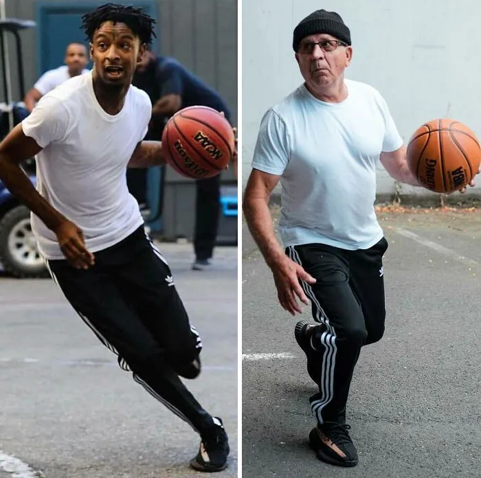 Guy Shares His Grandpa's Celebrity Style Recreations, Gets 1 Million Instagram Followers (11 Pics)