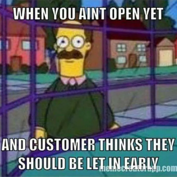 Every Time I Do A Weekend Open