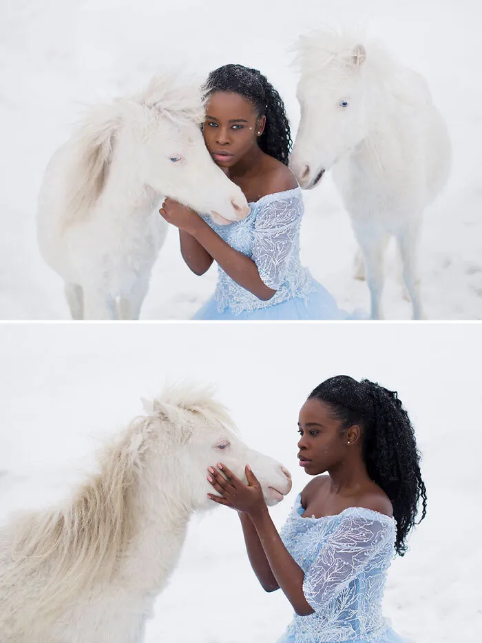30 Magical Pics That Show The Human And Animal Bond, Captured By A Russian Photographer