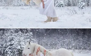 30 Magical Pics That Show The Human And Animal Bond, Captured By A Russian Photographer