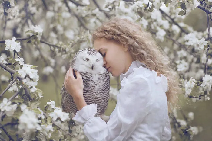 30 Magical Pics That Show The Human And Animal Bond, Captured By A Russian Photographer