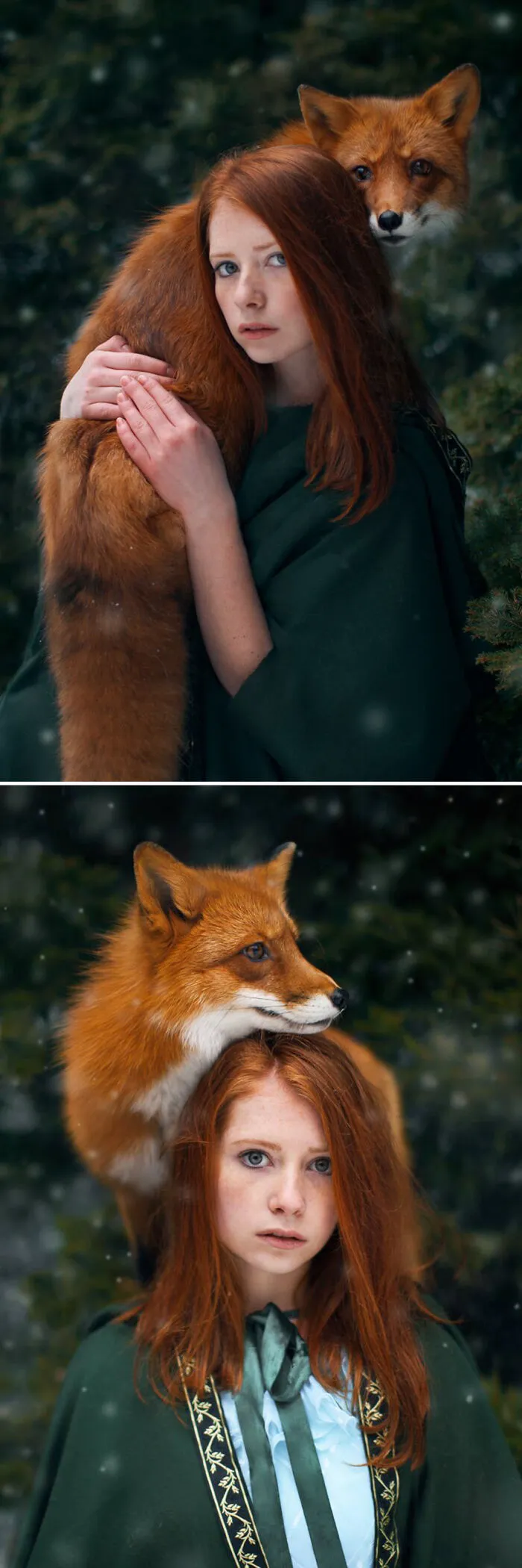 30 Magical Pics That Show The Human And Animal Bond, Captured By A Russian Photographer