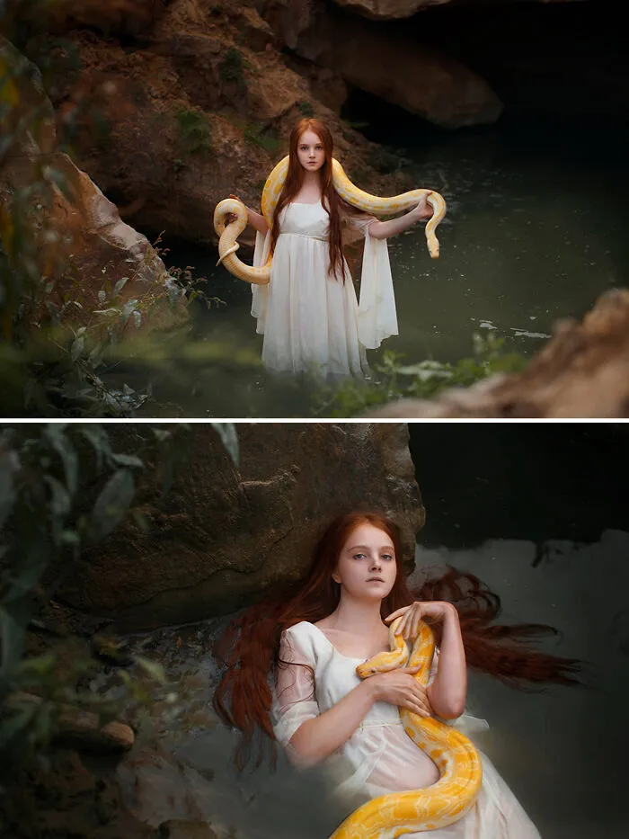 30 Magical Pics That Show The Human And Animal Bond, Captured By A Russian Photographer