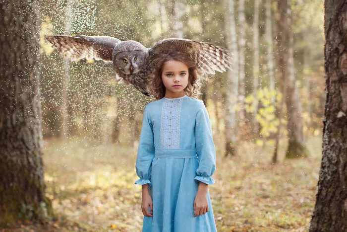 30 Magical Pics That Show The Human And Animal Bond, Captured By A Russian Photographer