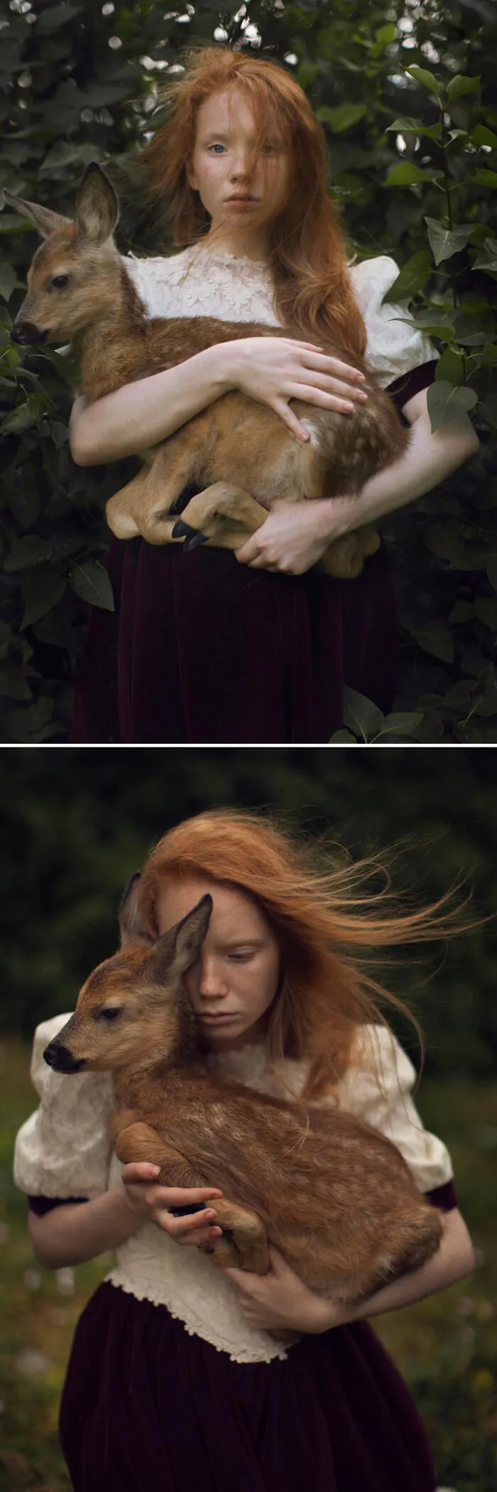 30 Magical Pics That Show The Human And Animal Bond, Captured By A Russian Photographer