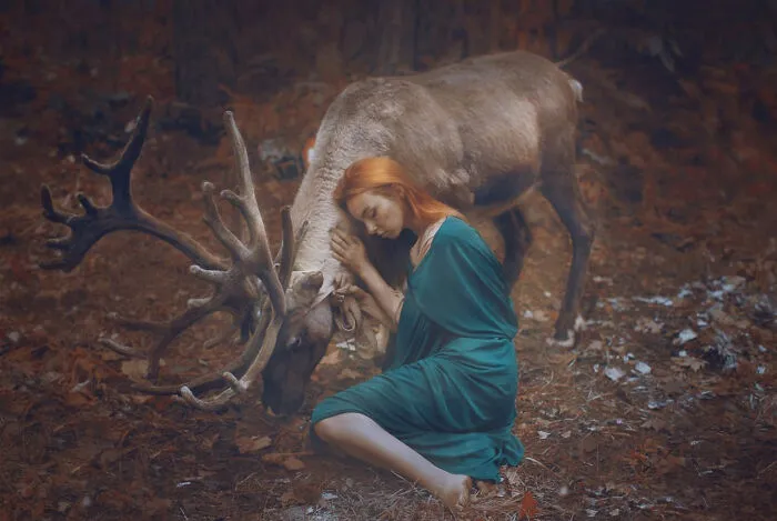 30 Magical Pics That Show The Human And Animal Bond, Captured By A Russian Photographer