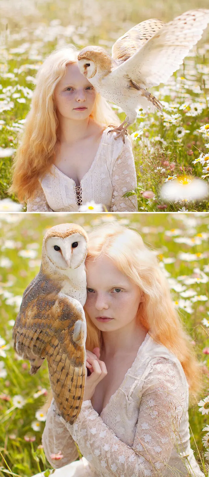 30 Magical Pics That Show The Human And Animal Bond, Captured By A Russian Photographer