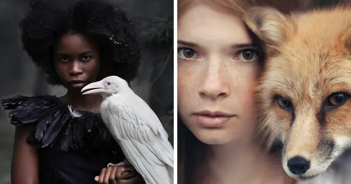 30 Magical Pics That Show The Human And Animal Bond, Captured By A Russian Photographer