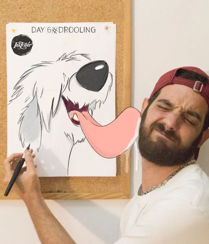 Guy 'Hangs Out' With Disney Characters In 30 Pics (New Pics)